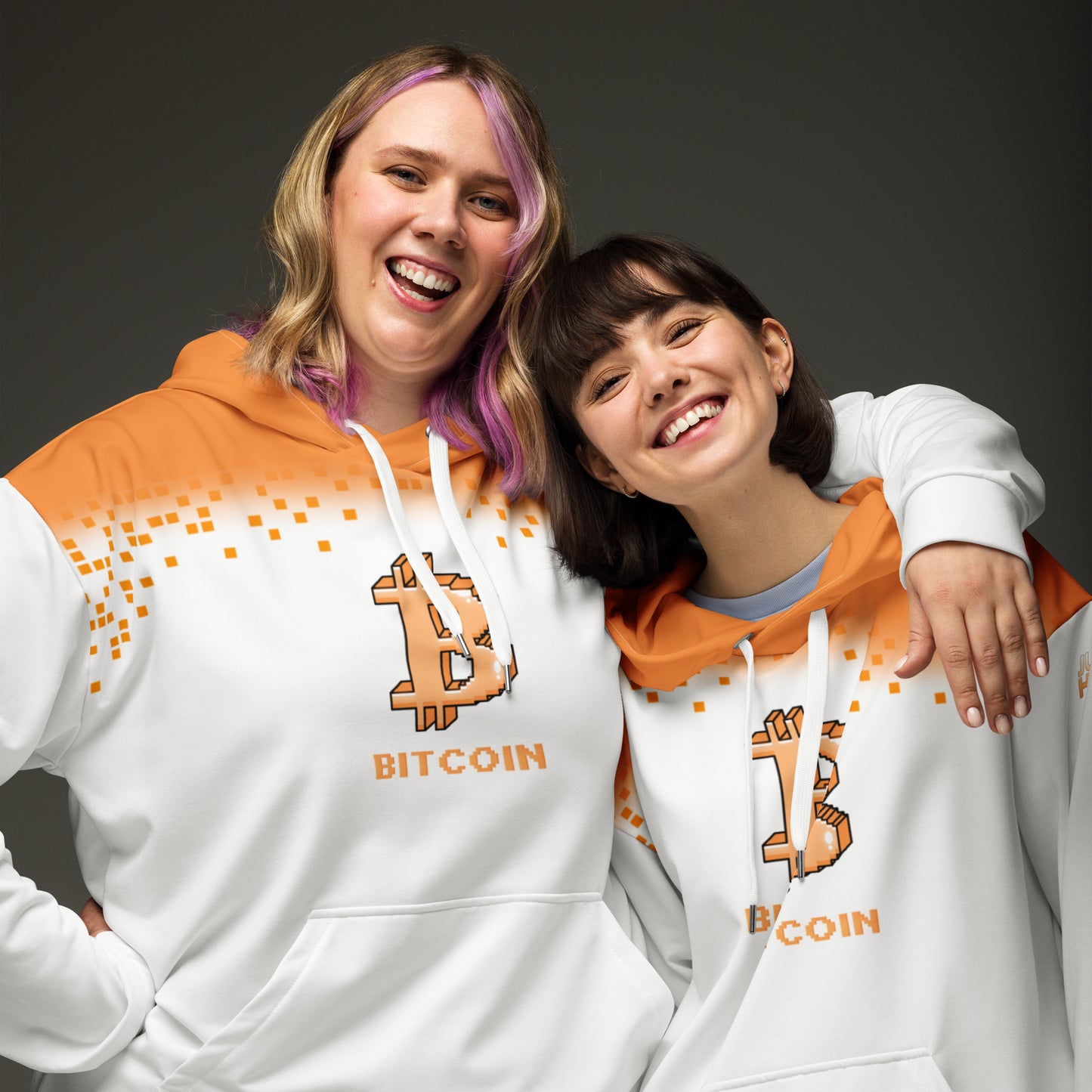 Bitcoin Pixels Hoodie