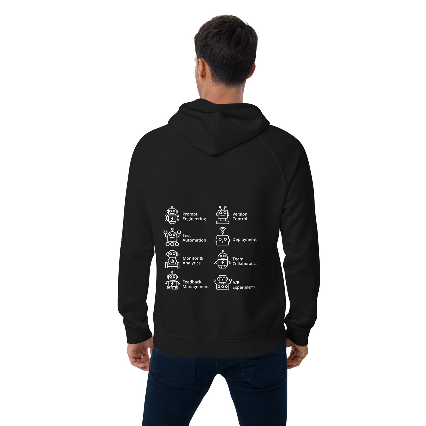 AIGNE - Unisex eco raglan hoodie