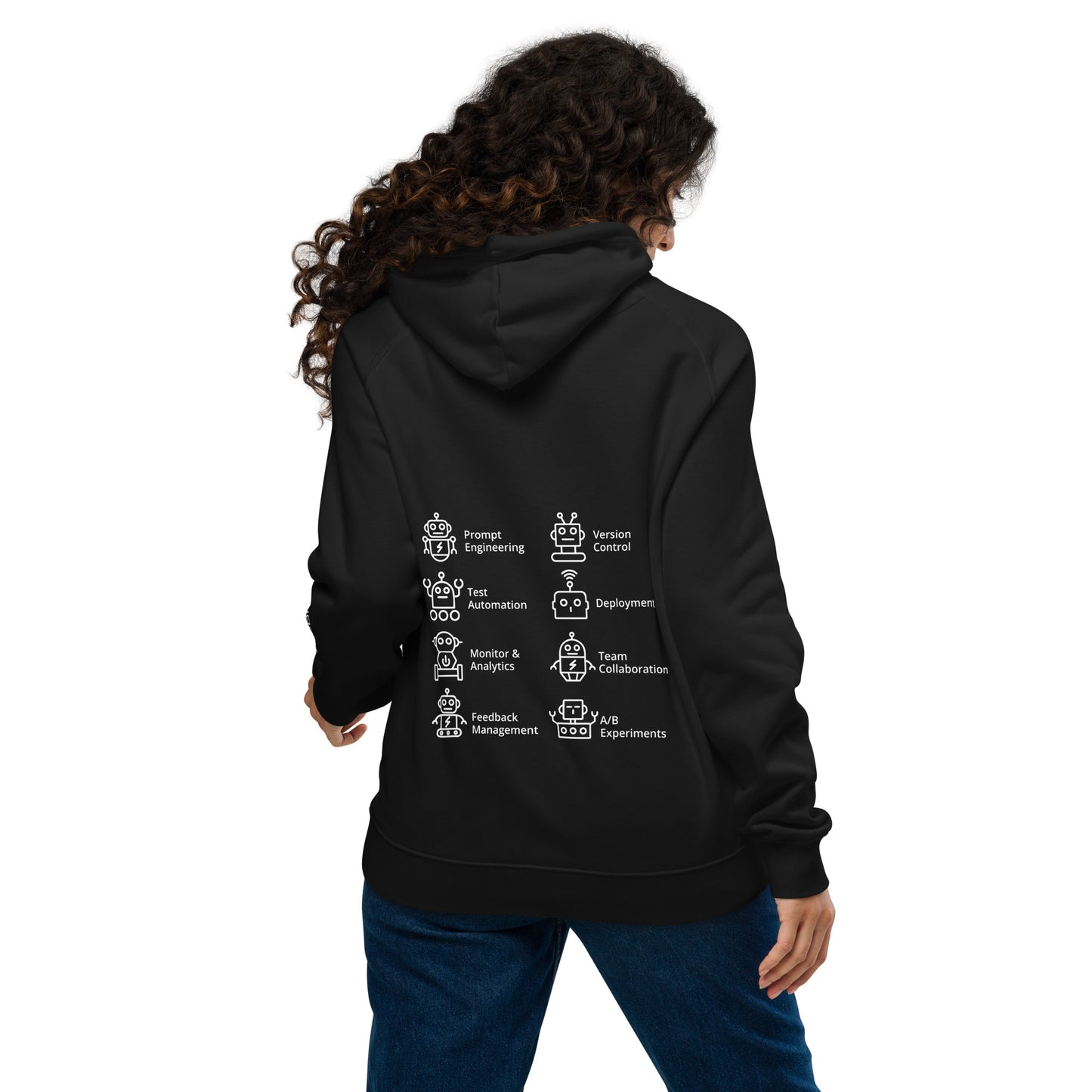 AIGNE - Unisex eco raglan hoodie