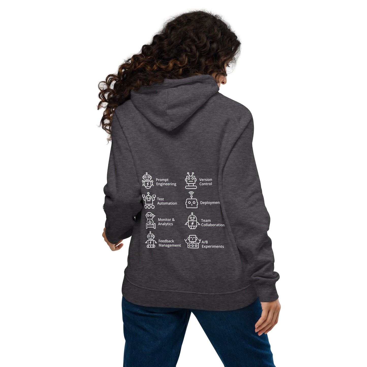 AIGNE - Unisex eco raglan hoodie