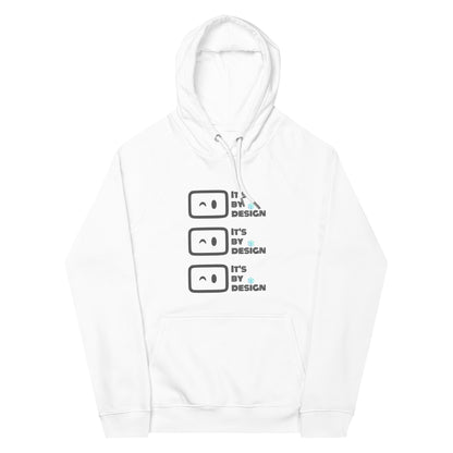 Arcblock It's by design - Unisex eco raglan hoodie