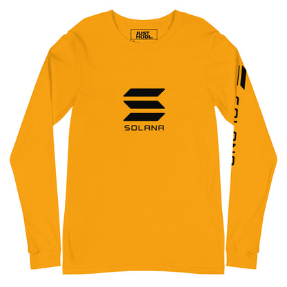 Solana Logo Unisex Long Sleeve Tee