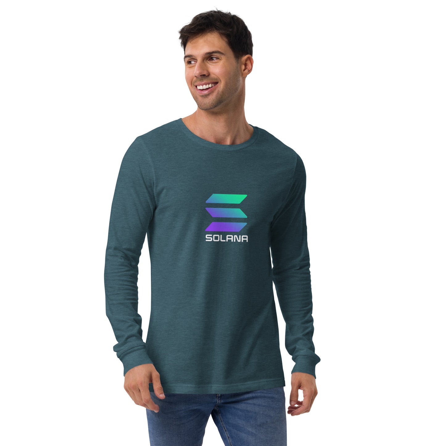 Solana Logo Unisex Long Sleeve Tee