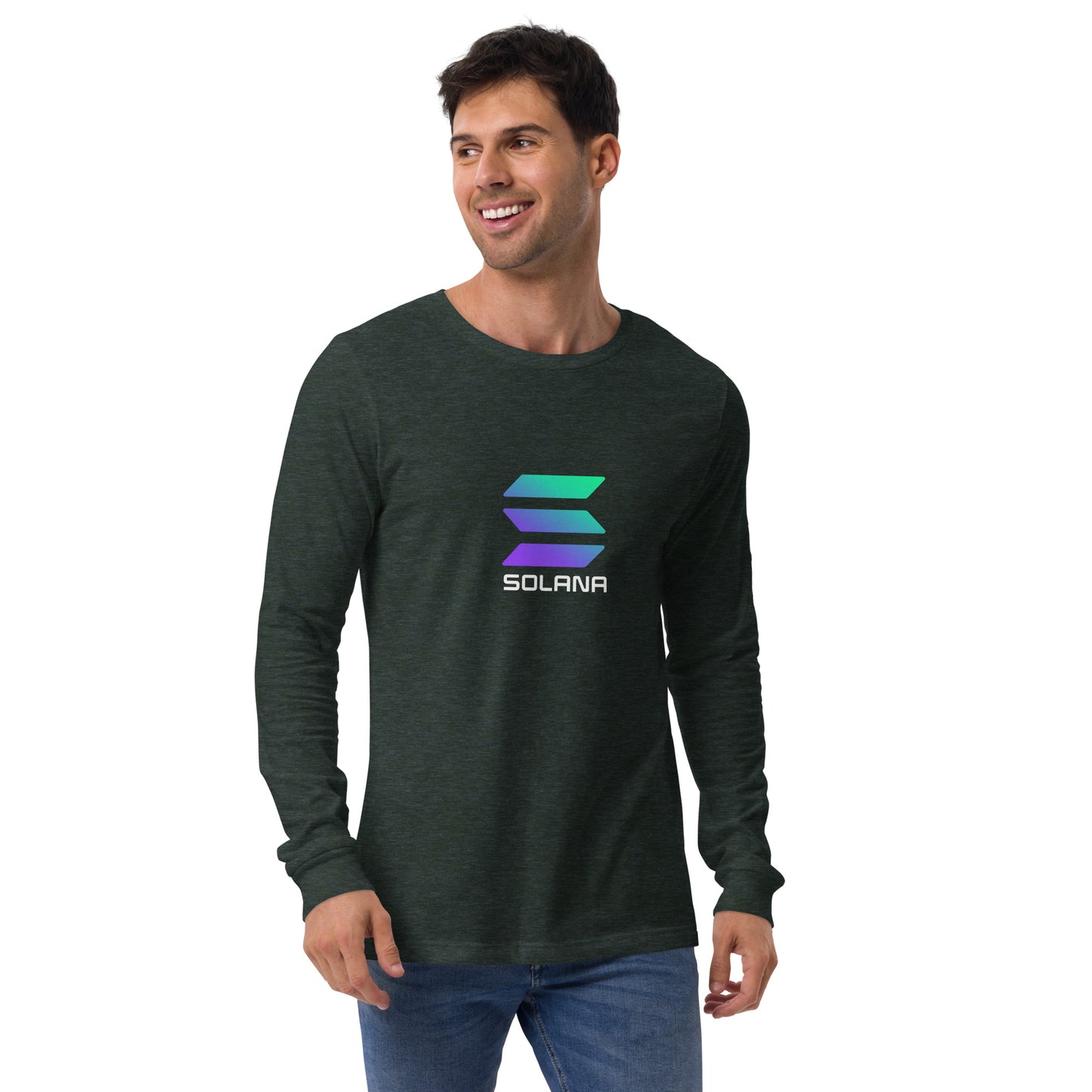 Solana Logo Unisex Long Sleeve Tee