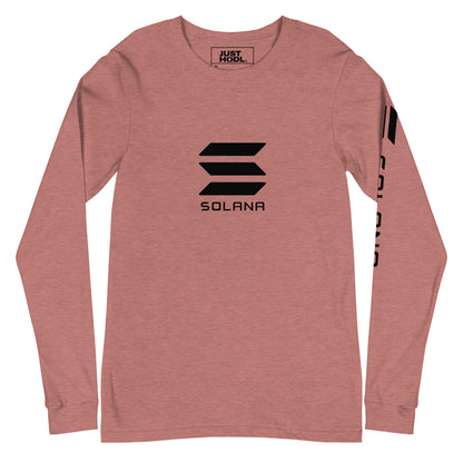 Solana Logo Unisex Long Sleeve Tee