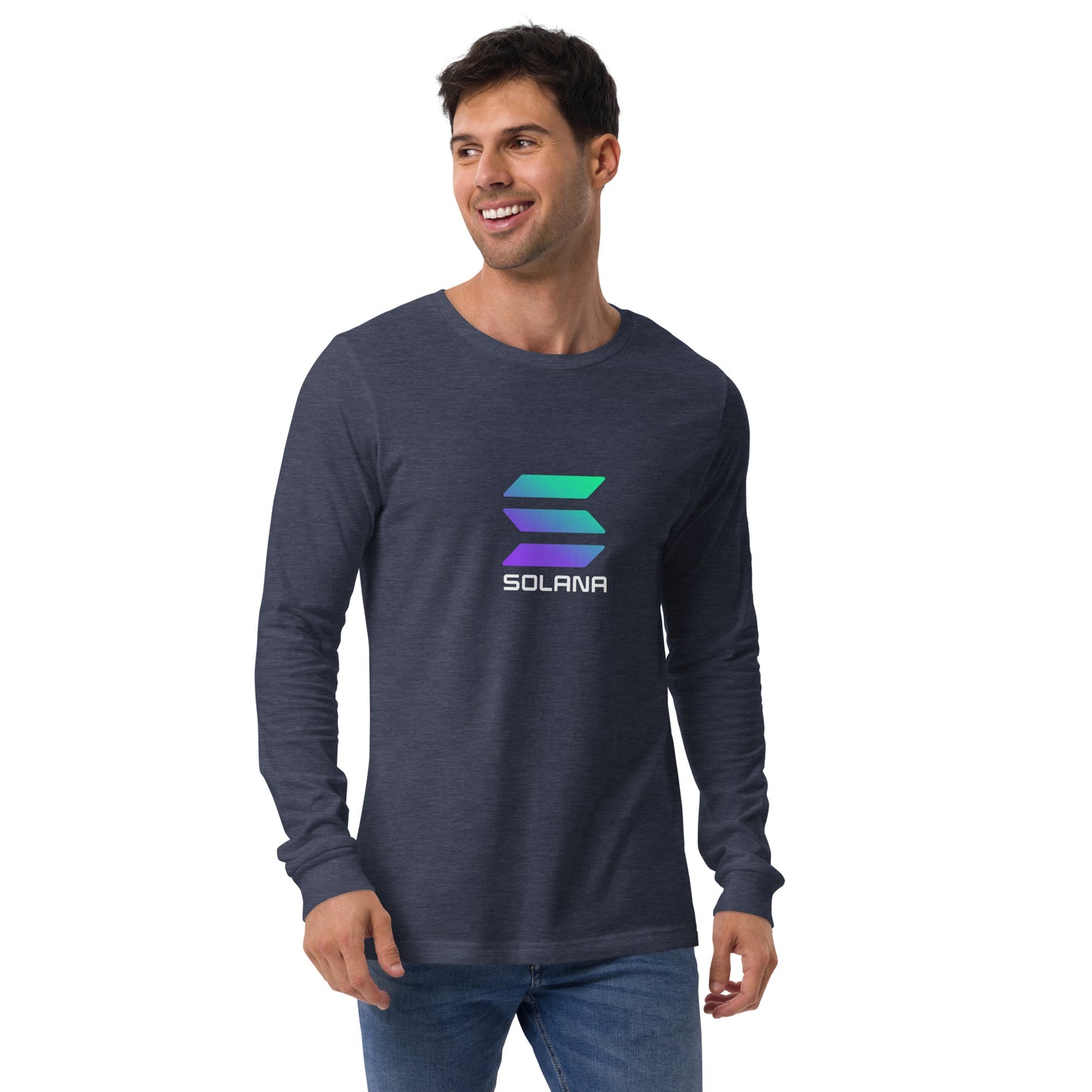 Solana Logo Unisex Long Sleeve Tee