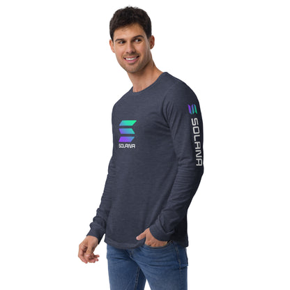 Solana Logo Unisex Long Sleeve Tee