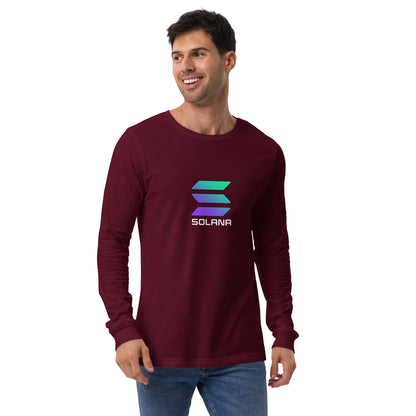 Solana Logo Unisex Long Sleeve Tee