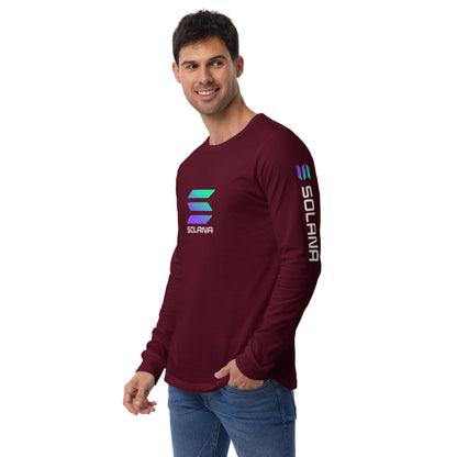 Solana Logo Unisex Long Sleeve Tee