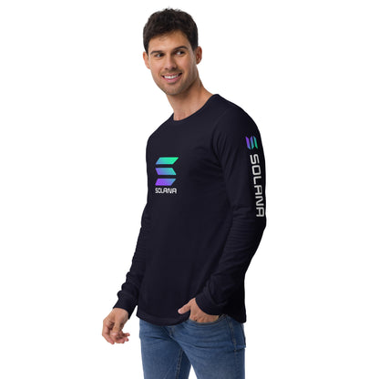 Solana Logo Unisex Long Sleeve Tee