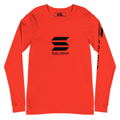 Solana Logo Unisex Long Sleeve Tee