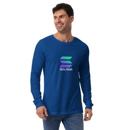 Solana Logo Unisex Long Sleeve Tee