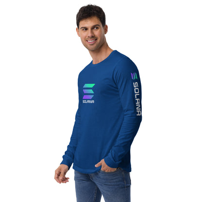 Solana Logo Unisex Long Sleeve Tee