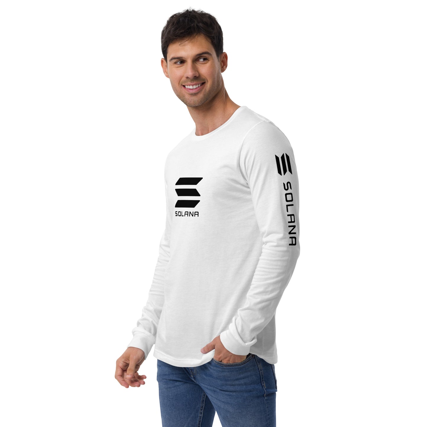 Solana Logo Unisex Long Sleeve Tee