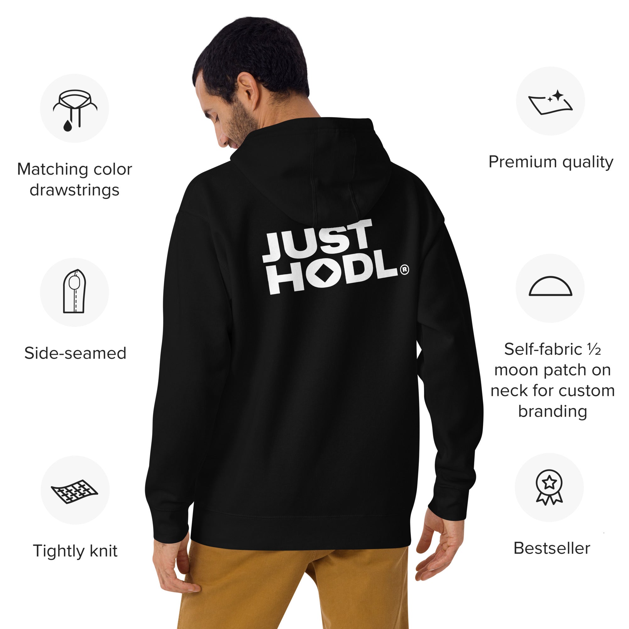 JUSTHODL® Unisex Hoodie