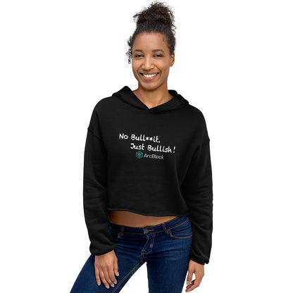 No Bull**it ArckBlock Crop Hoodie